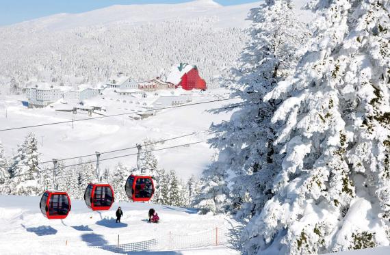 Cable Car in Mt. Uludağ