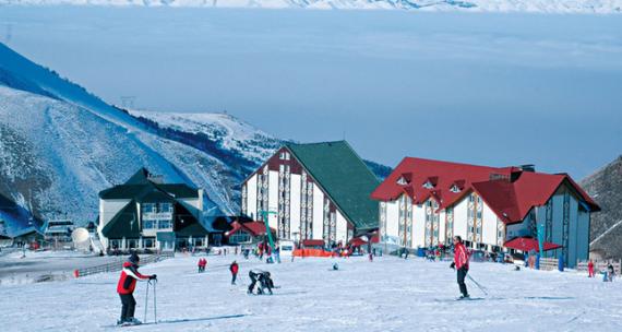 Skiing on Mt. Uludağ