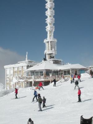 Northern Turkish Bursa mountain climbing