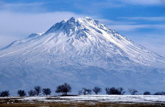 Northern Turkish Bursa mountain climbing